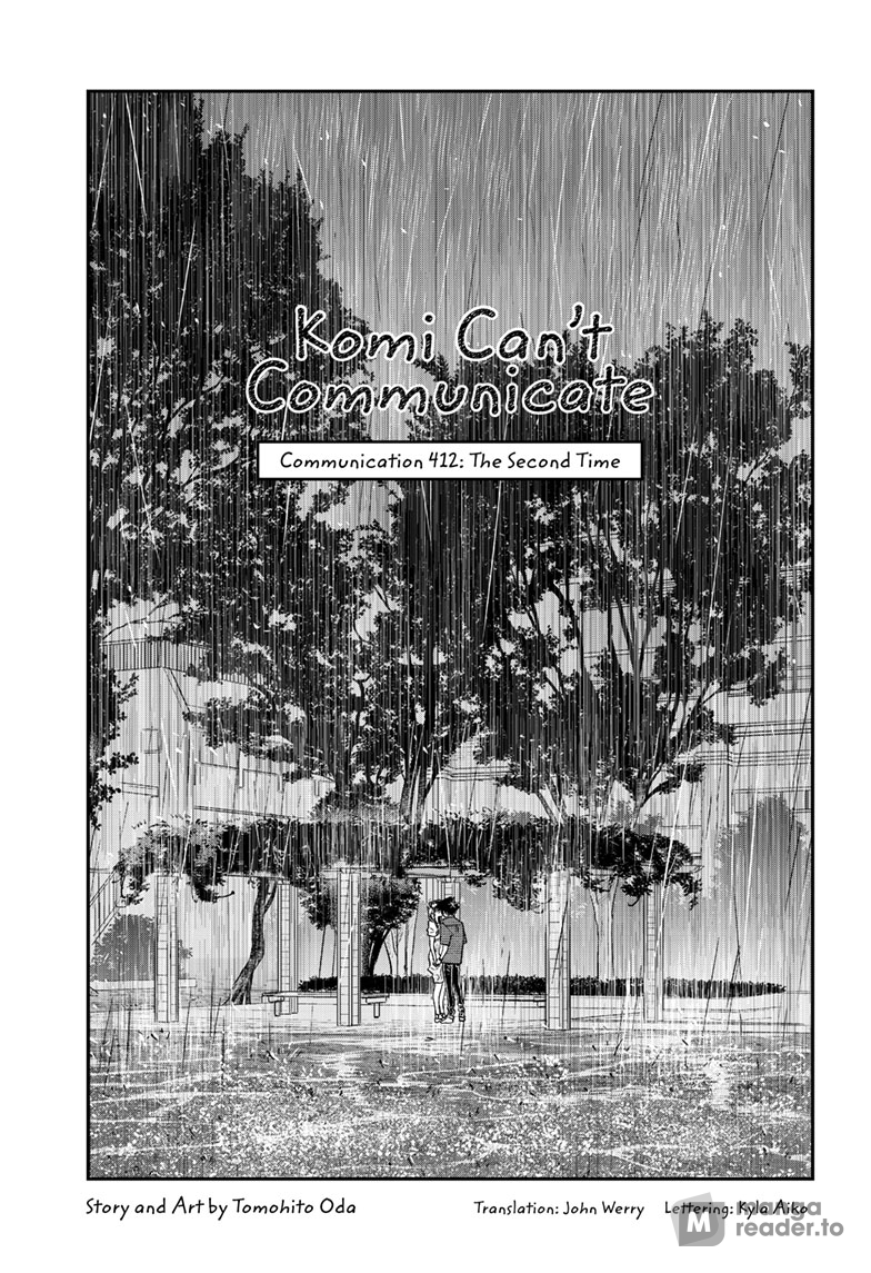 Komi Can’t Communicate, Chapter 412 image 01